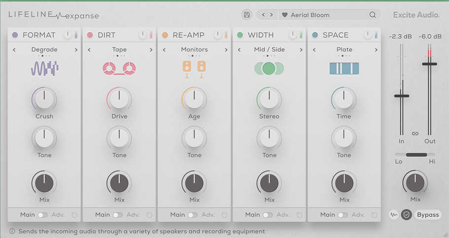 Excite Audio Lifeline Console